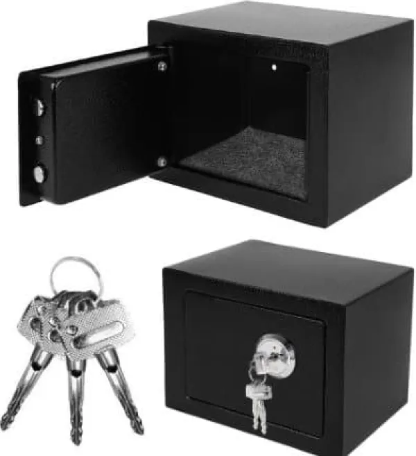 Pengeskabe^BEMI SAFE KEYBOARD HJEMISKE SORT