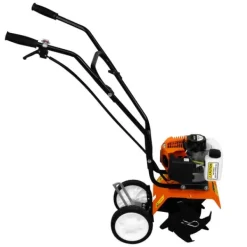 Online Benzindrevet Rotavator Rorpind Trådløs Have 52CC 4 stålblade 30 cm Arbejdsbredde 20 cm Dybde Bærbar gravemaskine Ukrudtsfjernelse PPE og værktøjssæt | CDON Havemaskiner