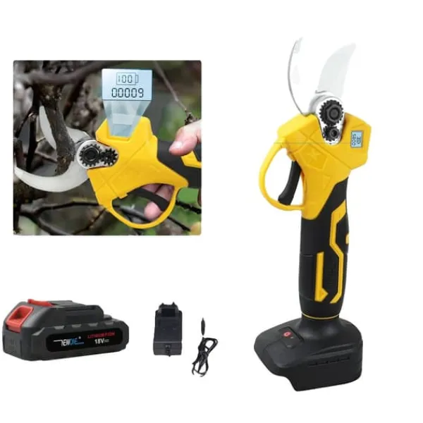 Haveværktøj^Beskærersaks, kompatibel med 18V batterisystemer, letvægtsdesign,kit2