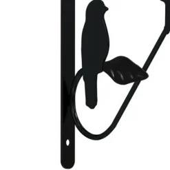 New Beslag til hængekurv - Stål | Farve: Sort | 4 stk. Til Fugle & Småvildt