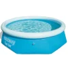 Best Fast Set oppusteligt badebassin 244x66 cm rund 57265 Pooler