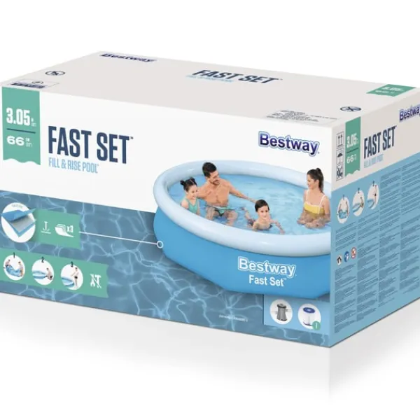 Bestway Pooler^Fast Set Pool 3,05m x 66cm
