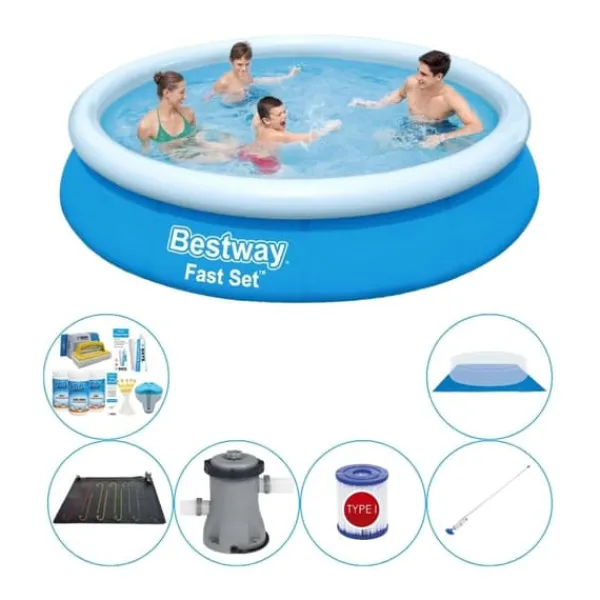 Bestway Pooler^Fast Sæt 366x76 cm - Pool sæt