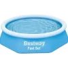 Discount Bestway Flowclear poolunderlag 274x274 cm - Beskytter mod slid | Størrelse: 274x274 cm Pool- & Spatilbehør