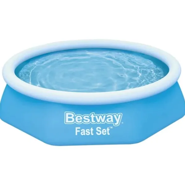 Discount Bestway Flowclear poolunderlag 274x274 cm - Beskytter mod slid | Størrelse: 274x274 cm Pool- & Spatilbehør