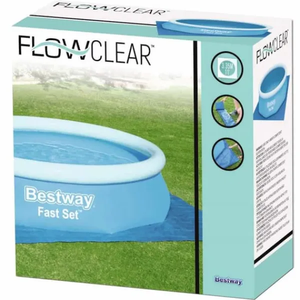 Sale Bestway Flowclear poolunderlag 335 x 335 cm | Beskyttelse mod slid | Størrelse: 335 x 335 cm Pool- & Spatilbehør
