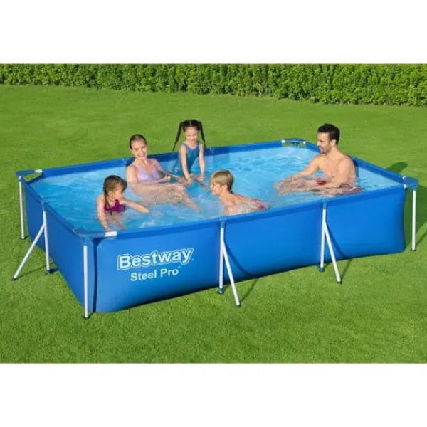 Bestway Pooler^Pool Steel Pro 300x201x66 cm - Inklusiv tilbehør