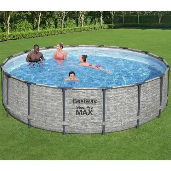Bestway Pooler^Power Steel swimmingpool 488x122 cm rund