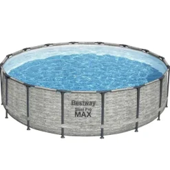 Bestway Pooler^Power Steel swimmingpool 488x122 cm rund