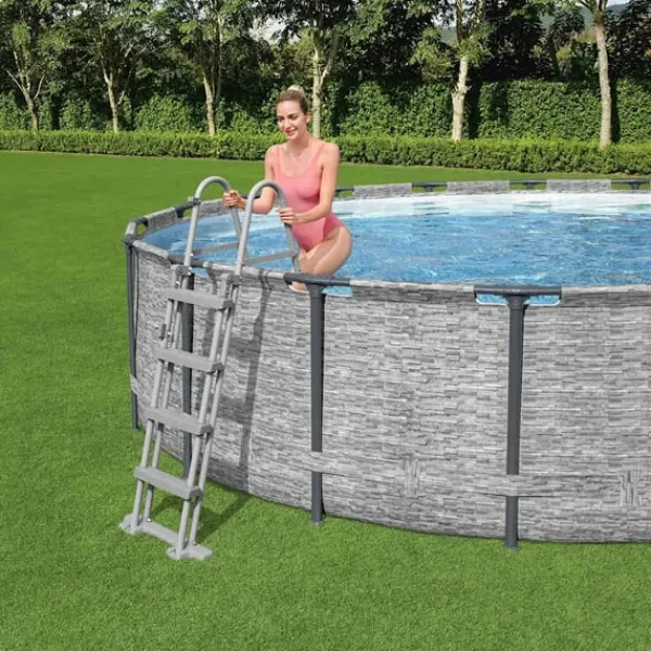 Bestway Pooler^Power Steel swimmingpool 488x122 cm rund