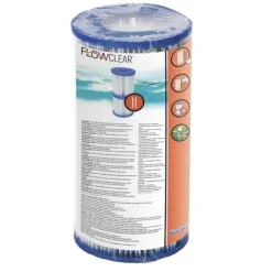 Bestway Pooler^Round Steel Pro Swimming Pool - 396 x 84 cm - Blå - Inklusive Tilbehør CB13