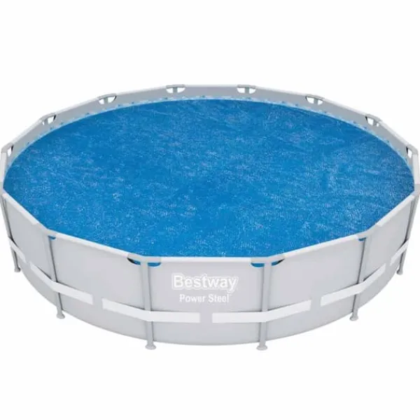 Pool- & Spatilbehør^Bestway solopvarmet poolovertræk 427 cm - Hold vand og varme inde | Størrelse: 427 cm