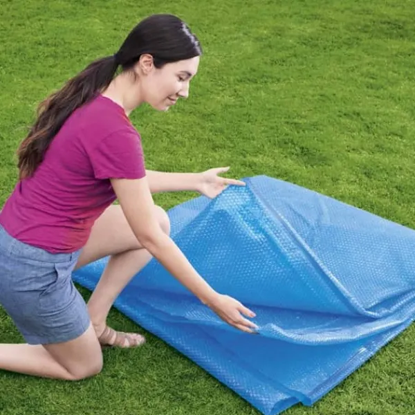 Pool- & Spatilbehør^Bestway solopvarmet poolovertræk 427 cm - Hold vand og varme inde | Størrelse: 427 cm