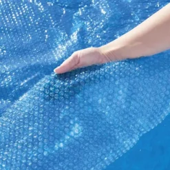 New Bestway solopvarmet poolovertræk Flowclear 356 cm | Farve: Blå | Størrelse: 356 cm Pool- & Spatilbehør