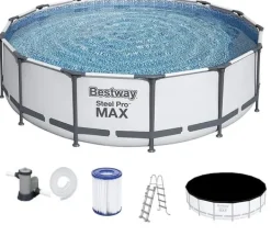 Hot Bestway Steel Pro Max 549x122 cm grå - komplet sæt Pooler