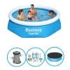 Bestway Pooler^Swimming Pool Fast Set - Swimming Pool Pakke - 244x61 cm