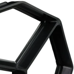 Hot Betonform Sæt, 4x32x32 cm, Sort Havedekorationer