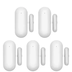 Sensorer Til Sikkerhedssystemer^Bevægelsesdørsensor, 2.4G WiFi, Smart Home-kompatibilitet,5PC WiFi Sensor