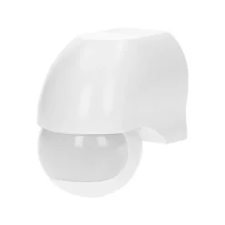 Bevægelsesdetektorer^BEVÆGELSESSENSOR 180 GRADER IP44 1200W HVID - ON-CR-204/W