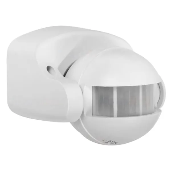 Bevægelsesdetektorer^Bevægelsessensor hvid 1000w 180° IP44 PIR ALER JQ-30-W Kanlux 460