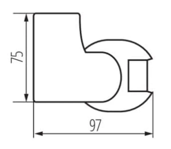 Bevægelsesdetektorer^Bevægelsessensor hvid 1000w 180° IP44 PIR ALER JQ-30-W Kanlux 460