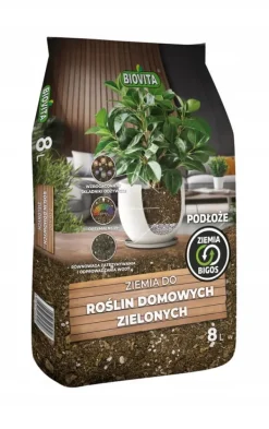 Jord & Sand^BIGOS jord til grønne stueplanter BIOVITA 8l