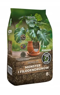 Jord & Sand^BIGOS jord til monsteraer og philodendroner BIOVITA 8l