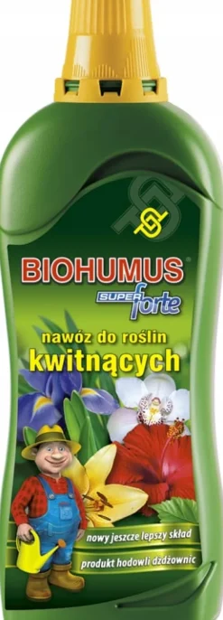 Sale BIOHUMUS GØDNING TIL BLOMSTRENDE PLANTER 0,35L Gødningsmidler