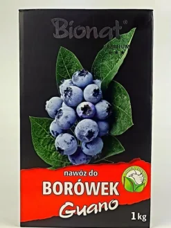 Gødningsmidler^BIONAT GUANO-GØDNING TIL BLÅBÆR OG ANDRE SYREFARLIGE GØDNINGSMIDLER 1 KG ØKOLOGISK