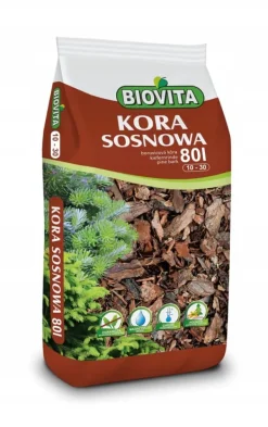 BIOVITA FORMALET FYRREBARK 10-30 MM 80L Jord & Sand