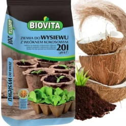 Jord & Sand^BIOVITA FRØJORD MED KOKOSFIBER 20L