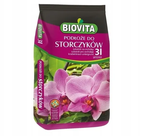 Jord & Sand^BIOVITA ORKIDÉSUBSTRAT 3L