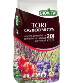 Hot BIOVITA SURT TORV til blåbær og syreholdige planter 3,5-4,5 PH 20 l Jord & Sand