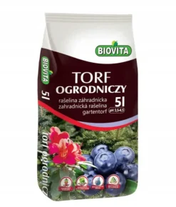 Jord & Sand^BIOVITA SURT TØRVESUBSTRAT til blåbær og acidofile planter 5L
