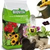 Discount BIOVITA UNIVERSAL BLOMSTERJORD 10 LITER MED GØDNING Jord & Sand