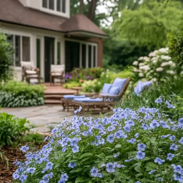 Blå blyrod - Sæt med 6 - Plumbago auriculata - Højde 25-40cm - ⌀9cm Blomster
