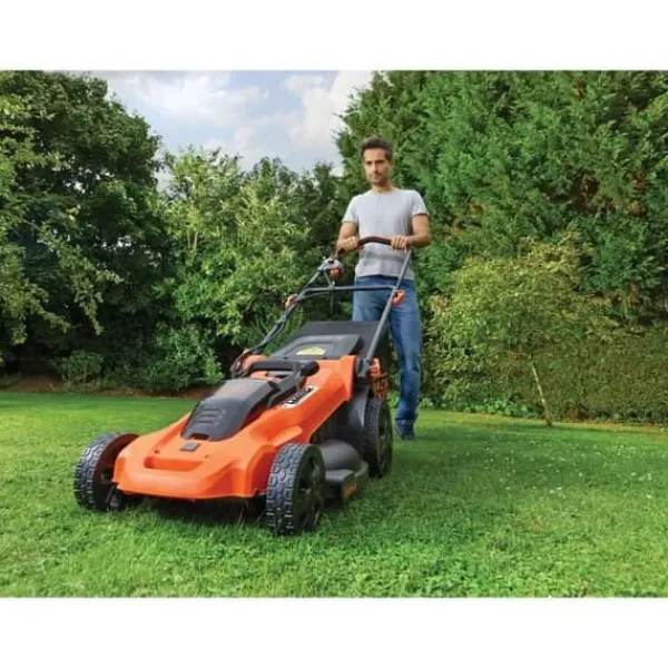 New BLACK & DECKER Autosense batteridriven gräsklippare 48cm 36V 2x2 Ah Havemaskiner