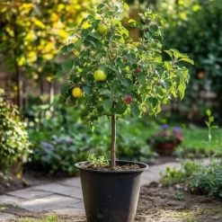 Discount Æbletræ - Sæt med 1 - Malus - Højde 60-70cm - ⌀17cm Træ