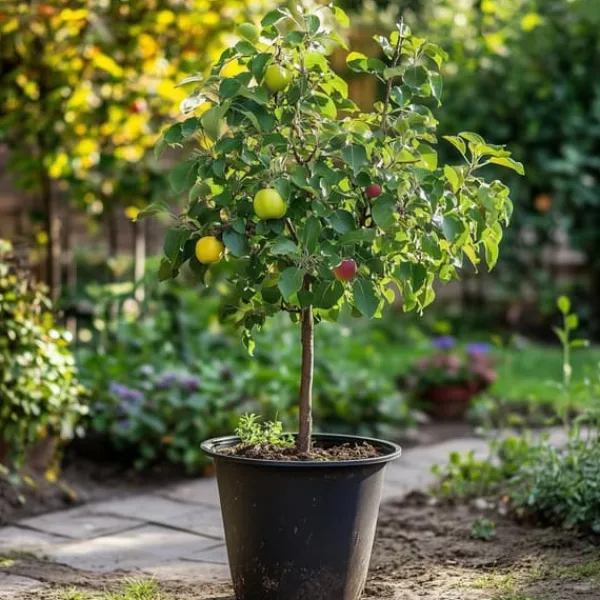Discount Æbletræ - Sæt med 1 - Malus - Højde 60-70cm - ⌀17cm Træ