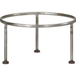 Sale Bålfad i jern 55x55x38 cm - Stabilt og transportabelt | Farve: Sort Pejse