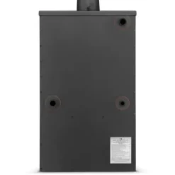 BLIST B2E Moderne Design Træbrændeovn med Vandmantel - 15 kW, Miljøvenlig Opvarmning til Designbevidste Hjem Brændeovne