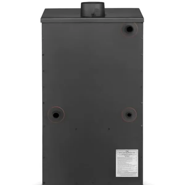 BLIST B2E Moderne Design Træbrændeovn med Vandmantel - 15 kW, Miljøvenlig Opvarmning til Designbevidste Hjem Brændeovne