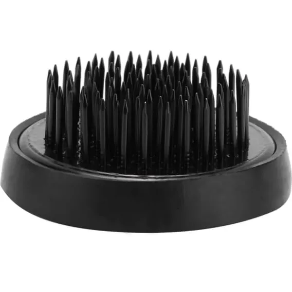 Discount Blomsterarrangeringsværktøj Sort Rund Ikebana Kenzan Plumbum Nåle Blomsternålholder (46 mm) Nyplukkede Blomster