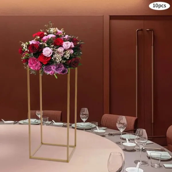 Discount Blomsterstander - Planteholder i jern - Moderne design - 24 cm - Str. M - Til hjem & have - Dyb safirblå Plantestativer
