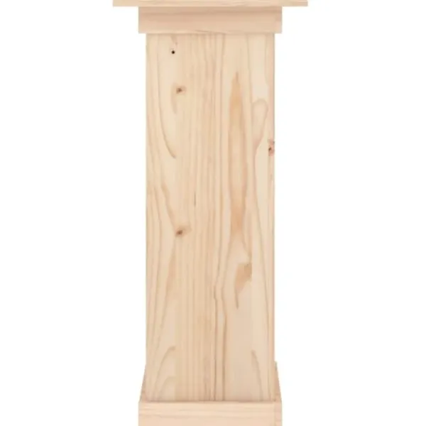 Plantestativer^Blomsterstander i massivt fyrretræ - Stilfuldt design | Størrelse: 40x40x90 cm