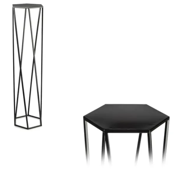 Plantestativer^Blomsterstander til planter sort 100 cm