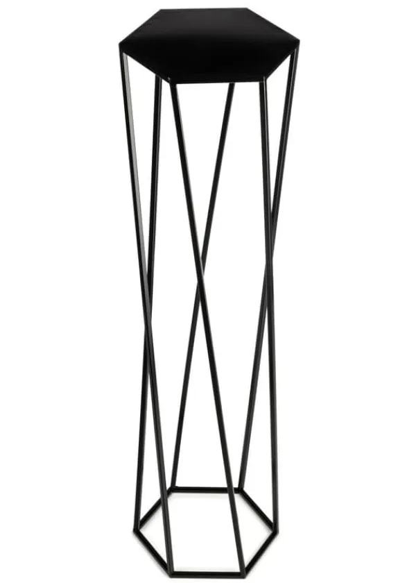 Plantestativer^Blomsterstander til planter sort 100 cm