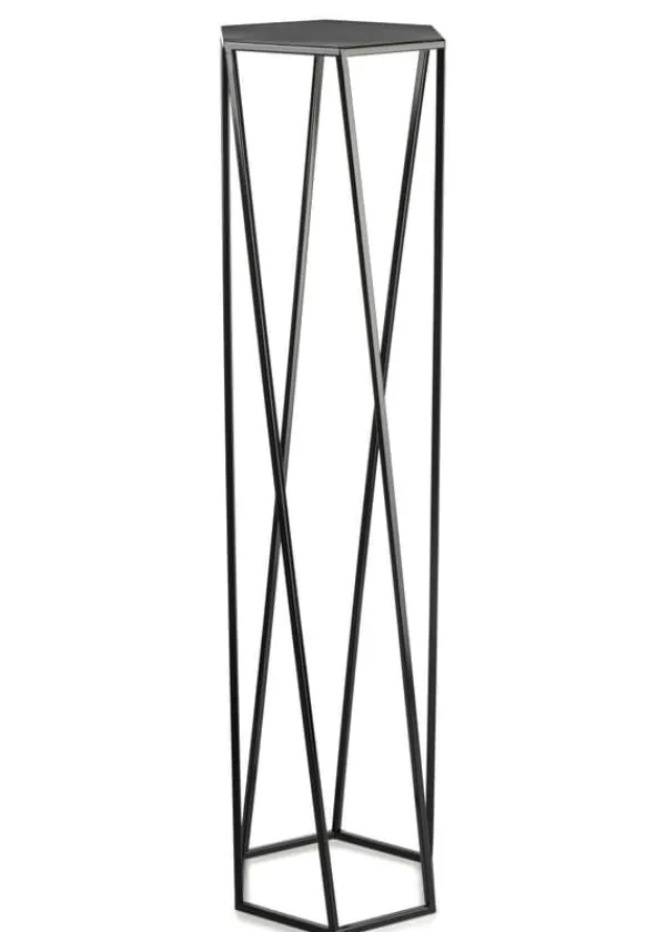 Plantestativer^Blomsterstander til planter sort 100 cm