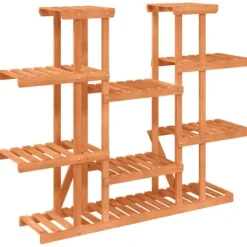 Best Blomsterstativ i massivt fyrretræ - Plantereol | Størrelse: 110x25x110,5 cm Plantestativer