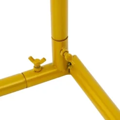 Blomsterstativ til bryllup - Metal gulv-/vasestativ - 50×50×180 cm - Str. L - Høj søjle - Guld Plantestativer